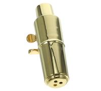 BESTonZON forniture di sassofono Sax alto metallo sassofono decorativo accessori per sassofono legatura per sassofono contralto sax baritono bocchino per sassofono testa di sassofono Golden