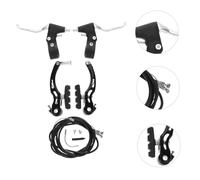 BESTonZON Freni Bici con Leve Freno in Brake in Kit Completo Anteriore e Posteriore per Mountain Bike Installazione Rapida e Duratura Compatibile con Bici Corsa e Mountain Bike
