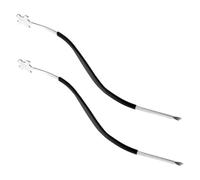 BESTonZON Gancio per Colonna Violoncello 2pezzi in Metallo Argento Strumento per Inserire e Rimuovere Posto Suono Accessorio per Liutai e Musicisti