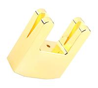 BESTonZON Golden Mute Pratica Mute Violoncello Ponte Accessori Per Strumenti Musicali Violoncello Silenziatore Muto Per Muto