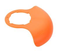 BESTonZON Grass Catcher for Walk Behind Mower, Grass Deflectors for Lawn Tractor, ABS Arancia, 12V/24V Universal, Previene la Dispersione dei Residui, per Garden Trimming