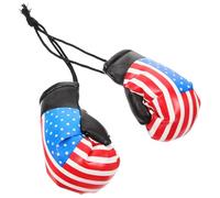 BESTonZON Guantoni da Boxe Miniatura 10 CM in PVC Ciondoli Decorativi Appesi per Feste di Compleanno e Portachiavi Set di Guantoni da Boxe Piccoli per Borse e Zaini