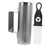 BESTonZON Guiro in Metallo con Raschietto Strumento Musicale Educativo per Facile da Adatto a Concerti e Feste Kit Percussioni per Allenamento Musicale