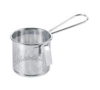 BESTonZON Home Acciaio Inox Risciacquo Caldo-Ristorante Fessurato Filtraggio Separazione Gnocchi Tagliatelle Maglia Carne Filo Tondo Scolapasta Paletta Cm Altezza Frutta Ragno Grasso