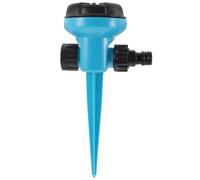BESTonZON Irrigatore Da Giardino Ugello Spruzzatore a Punta Regolabile 360° Per Prato e Piante, Accessorio Da Giardino Tappo Di Messa a Terra Stabile e 8 Fori Di Flusso Modulabile