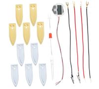 BESTonZON Kit Esperimenti Batteria di Frutta da Te per Giocattolo Scientifico Educativo per Progetti Scolastici Materiale Scienze Sicuro e Riutilizzabile per Apprendimento Divertente