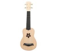BESTonZON Kit Fai da Te Ukulele 21 Pollici Set Completo per Assemblaggio e Pittura Manuale in Legno e Plastica e Principianti Regalo per Musicisti