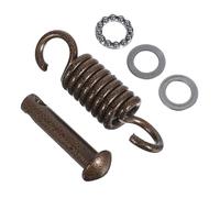 BESTonZON Kit Molla per Sedia Sospesa in Metallo Resistente con Ganci Silenziatori Molle per Amaca e Altalene da Giardino Facile Installazione e Alta Sicurezza