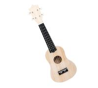 BESTonZON Kit Ukulele Fai da Te in Tiglio Liscio per Adulti Assemblaggio Facile con Quattro Corde Strumento Musicale Educativo e Personalizzabile per Concerti e Scuola