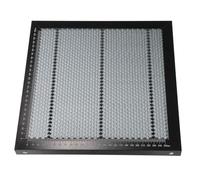 BESTonZON Letto a Nido D’Ape per Macchina per Incisione 30X30 CM Tavolo da Lavoro Struttura a Nido D’Ape Piastra di Saldatura Resistente per Dissipazione Calore e Incisioni Precise