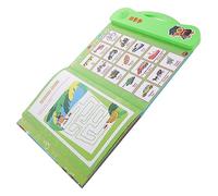 BESTonZON Libro Elettronico Interattivo Francese-inglese Con Suoni Per Ragazzo Ragazza Ragazza Anni Gioco Educativo Bilingue Per Sviluppo Linguistico e Memoria Libro Sonoro Prescolare