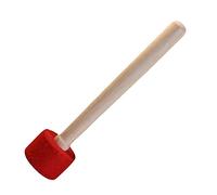 BESTonZON martello a ciotola martelletto glowstick lightstick di bocce tibetane attaccante durevole della ciotola maglio di martello per campane tibetane Di legno rosso