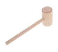 BESTonZON Martello Faggio per Pelle e Falegnameria Mallet per Lavori Precisione Strumento Versatile per Progetti da Te e Artigianali
