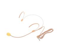 BESTonZON Microfono Condensatore Cuffie Filo Impianto Microfonico Bodypack Auricolari Omnidirezionali Per Presentazione Trasmettitore Filo Leggero Per Insegnanti e Guide Turistiche
