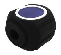 BESTonZON Microfono Isolante Portatile con Schermo Fonoassorbente Ad Alta Densità per Registrazione Streaming e Karaoke Copertura Antivento per Microfono Condensatore Design Compatto e