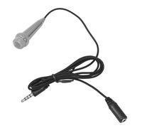 BESTonZON Microfono Piccolo per Cellulare Mini Microfono Portatile Compatibile Smartphone Tablet Laptop per Registrazione e Canto