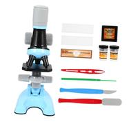 BESTonZON Microscopio per Sicuro e Durevole Strumento Scientifico Educativo per Esperimenti Scolastici Giocattolo Didattico Portatile per Scoprire Micro Mondo Facile da Usare per Stimolare