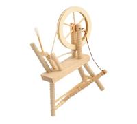 BESTonZON Mini Di Ruota Girevole Per Bambole Accessori Per Mobili Decorazioni Macchina Retrò Ruota Girevole In Miniatura Per La Produzione Di Filati Mini Ruota Girevole Per