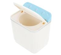 BESTonZON Mini Lavatrice Giocattolo per Elettrodomestico Educativo in Plastica Resistente Simulazione per Gioco di Ruolo e Sviluppo Manuale Giocattolo per Casa e Feste Bianco