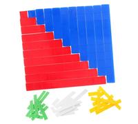 BESTonZON Montessori Matematica Professionale con Righello Aritmetico e Blocchi Contabili Educativo per Asilo e Casa Stimola Abilità Logiche e Calcolo Base