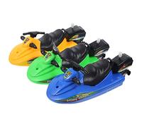 BESTonZON Motoscafo a Carica 3 per Bambini da Bagno Galleggiante Sicuro e