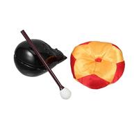 BESTonZON Muyu in Acrilico per Meditazione Buddhista Strumento Religioso con Superficie Liscia e Incisioni Dettagliate Accessori Zen per Altare e Pratica Spirituale