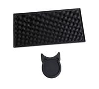 BESTonZON paletta per chitarra supporto per chitarra da tavolo rastrelliera per guitar stand reggi tappetino per antiscivolo porta da tavolo Gel di silice