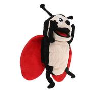 BESTonZON Peluche Ladybug Marionetta Mani in Morbido Cotone PP Educativo Interattivo per Stimola Creatività e Coordinazione Mano Occhio