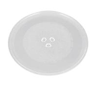 BESTonZON Piatto di Vetro di Ricambio per Microonde 255mm Design Stabile e Facile da Installare, la Cottura Quotidiana nel Forno a Microonde