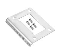 BESTonZON piatto durto estensore della piastra di della porta serrature delle porte serrature per porta d'ingresso piastra di rinforzo della porta coperture delle porte universale