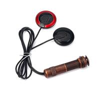 BESTonZON Pickup Per Mandolino Con Sensore Piezoelettrico Trasduttore Rame Ed Elettroni Jack Per Amplificare Chitarra e Altri Strumenti Musicali