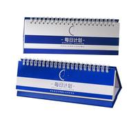 BESTonZON Planner Giornaliero per Studenti Set 2 Pezzi Checklist Agenda Compatta per Studio e Monitoraggio Abitudini Quaderno Organizzatore per Programmazione Compiti e Attività