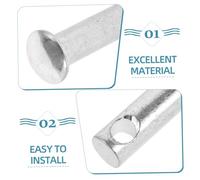BESTonZON Plug Pin in Metallo Resistente per Sospesa e Dondolo Accessorio per Fissaggio Amaca e Altalena Design Robust e Colore per Ed Esterno