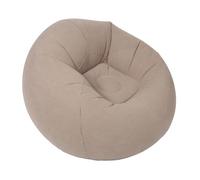 BESTonZON Poltrona Gonfiabile Per Campeggio Divano Sacco Portatile Lavabile Superficie Floccata Per Esterni Lettura e Relax All Aperto