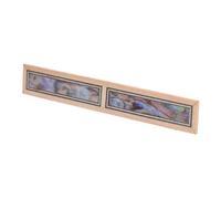 BESTonZON Ponte di Ricambio Facile da Installare Intarsio Preciso in Legno Design Classico Elegante per Chitarra Classica per Strumenti a Corda Acustici e Performance Sul Palco