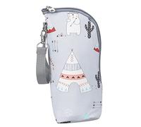BESTonZON Pratica Borsa Portabottiglie Latte Organizzatore Di Biberon Copri Biberon Per Il Latte Accessori Per Bambini Custodia Per Per Porta Panno Oxford
