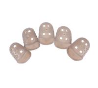 BESTonZON Protezione per Dita in Silicone 25 Pezzi, Copri Dita Traspiranti e Comodi per Suonare Strumenti Musicali come Thumb Piano la Chitarra