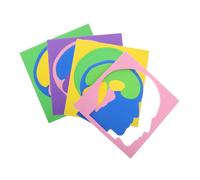 BESTonZON Puzzle di Anatomia della Umana per Bambini in Schiuma 4 Elementi Design Unico, Gioco Educativo Montessori per Apprendimento e Assemblaggio Fai-da-te Colore Casuale