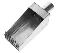 BESTonZON Raccoglitore Di Frutta in Acciaio Resistente Alla Ruggine, Strumento Per Raccolta Mele e Pesche Da Frutteto, Utensile Antiruggine Per Raccolta Sicura e Risparmio Fatica Adatto a Frutti Alti