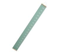 BESTonZON Righello di Altezza per Bambini in Tela Verde, Grafico di Crescita Facile da Installare, Design Moderno per Decorazioni Murali nella Stanza dei Bambini