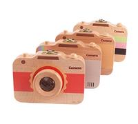 BESTonZON Salva I Denti Scatola Portaoggetti in Legno Per Macchina Fotografica E Dentiera Custodia Portaoggetti Per La Casa Per I Più Piccoli