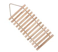 BESTonZON Scala per Piante: Supporto per vasi da Fiori in Legno per Interni ed Esterni - Supporto per fioriere a Parete per Balcone e Giardino