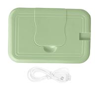 BESTonZON Scalda Salviette Umidificate per Ragazzo Ragazza Materiale Abs e Lega di Alluminio, Mantiene le Salviette Morbide alla Temperatura per Uso Interno Verde