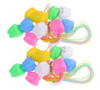BESTonZON Scatola Porta Denti da Latte Mini a Forma di Fiore 30 Pezzi in Materiale Sicuro per Ragazzo Ragazza Custodia per Conservare i Denti Perduti per Feste Scolastiche e Stili multipli