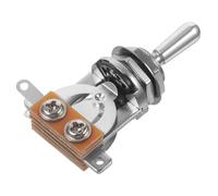 BESTonZON Selettore Di Pickup a Levetta Per Chitarra Elettrica Gn118 Con Dado e Rondella Zigrinata, Punta Sostituibile, Controllo Tono Pickup Facile