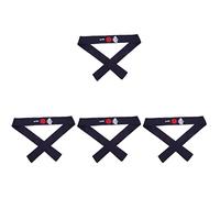 BESTonZON Ser di 4 Giapponese Hachimaki Fascia Sushi Chef Fasce Sushi Chef Bandana Cappello da Cuoco Fascia Sushi Chef Fasce