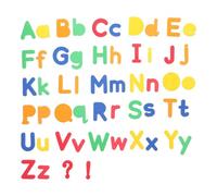 BESTonZON Set 2 Magneti per Frigorifero Lettere Dell’Alfabeto Inglese Colorate in EVA Magneti Flessibili e Resistenti per Cucina Lavagne Bianche e Superfici Metalliche per e Appunti