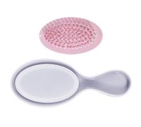 BESTonZON Set 2 Stampi in Silicone Flessibile per Pettine e Spazzola Fai da Te Antiaderente Sicuro e Inodore per Colata e Realizzazione Artigianato Personalizzato per Hobby Creativi e