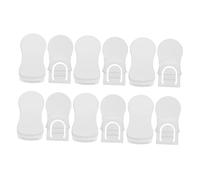 BESTonZON Set 6 Blocchi di Sicurezza per Armadio Chiusura Protettiva Cassetti Proteggi Dita in Plastica per Cassetti