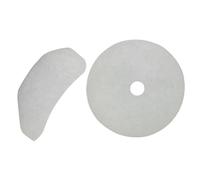 BESTonZON Set Da 2 Pezzi filtro dell'asciugatrice filtro asciugatrice energy saving filtro di scarico dell'essiccatore filtro di scarico dell'asciugatrice in tessuto Davanti